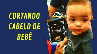 Corte de cabelo para bebê