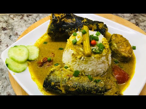 First video back in my own kitchen after vacation/fresh Guyana Catfish Curry