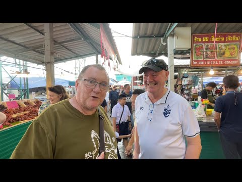 Encontramos os MELHORES Mercados Noturnos de Hua Hin, Tailândia! Um lugar incrível!