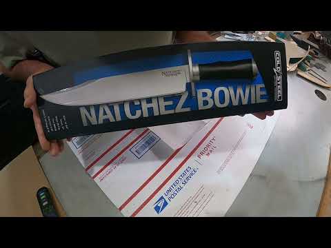 Cold Steel Natchez Bowie New custom handle PT 1