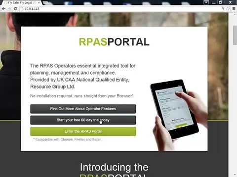 RPAS Portal - Introduction