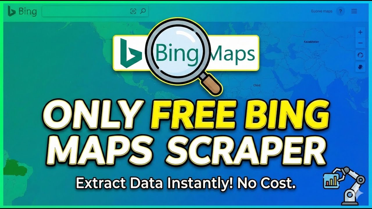 The Only FREE Bing Maps Scraper