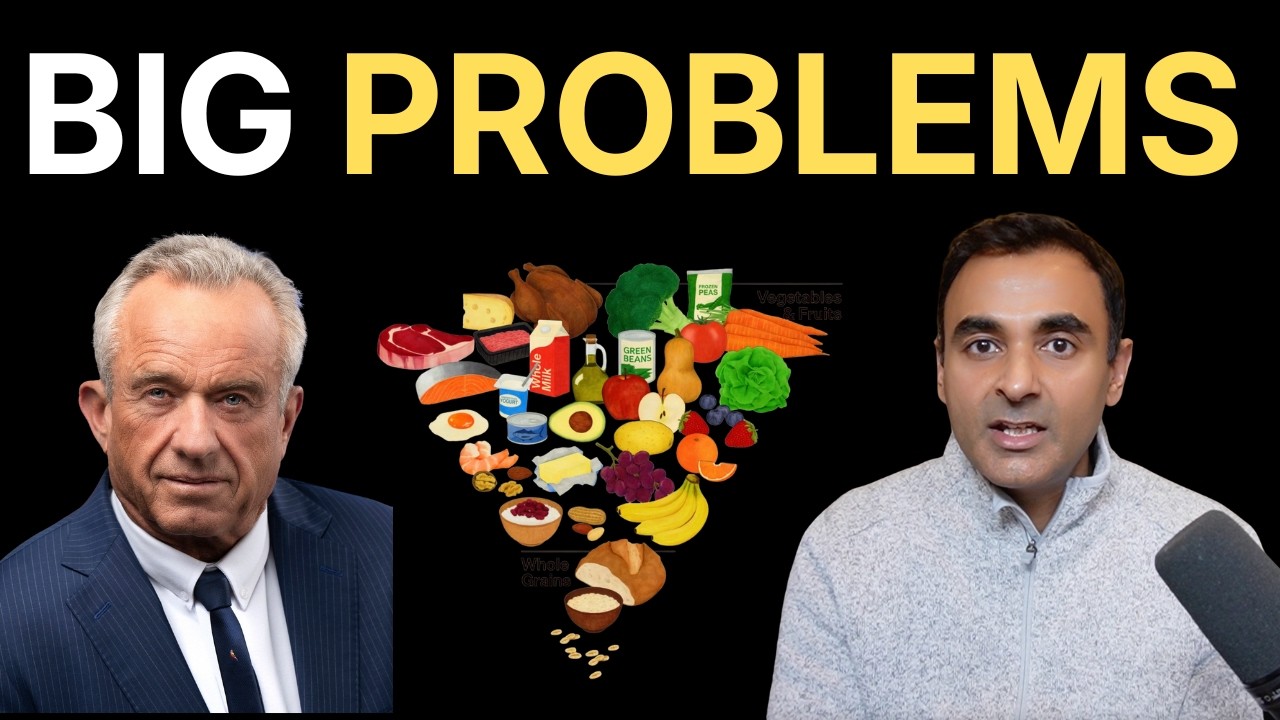 Why RFK Jr MAHA New U.S. FOOD PYRAMID Will FAIL