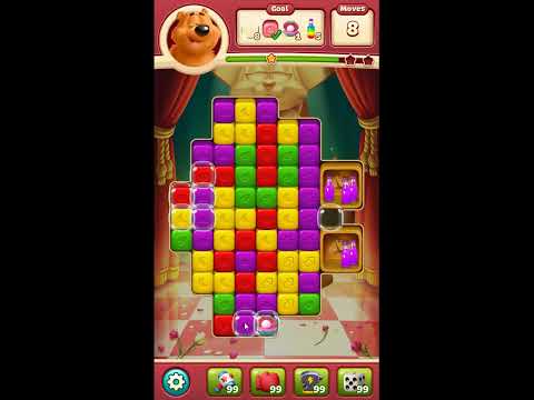 Toon Blast Level 6180 - NO BOOSTERS 🐻🐺🐱 | SKILLGAMING ✔️