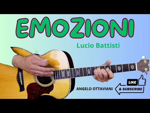 Emozioni - Lucio Battisti - Chitarra Facile - Accordi - Intro - Fingerstyle