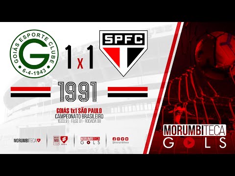 Goiás 1x1 São Paulo - Brasileiro 1991 - rodada 08 - 16/03/1991
