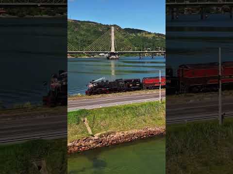 #Repost. Passeio de Locomotiva sensacional em Santa Catarina. 🤩