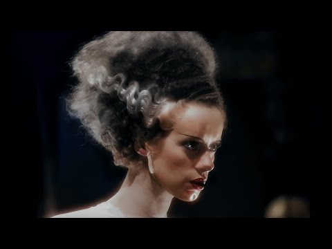 Bride of Frankenstein IN COLOUR CLIP (1935) 4K - The Monster Meets His Bride  #oldmovies