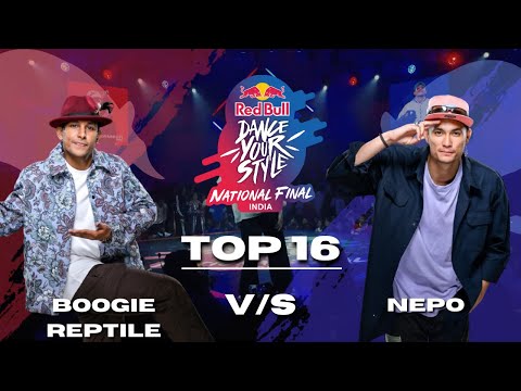 Boogie Reptile Vs Nepo - Red Bull Dance Your Style India Finals 2024 (Top 16)