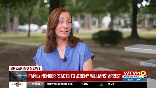 Jeremy Williams' aunt talks on working at jail he was held