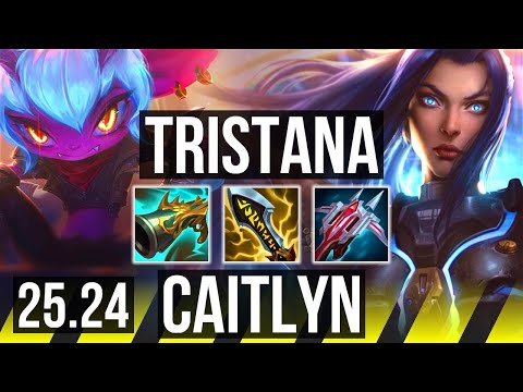 TRISTANA & Nami vs CAITLYN & LeBlanc (ADC) | EUW Master | 25.24