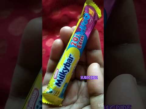 Nestle Milkybar strawberry 🍓 flavour milk chocolate#shorts