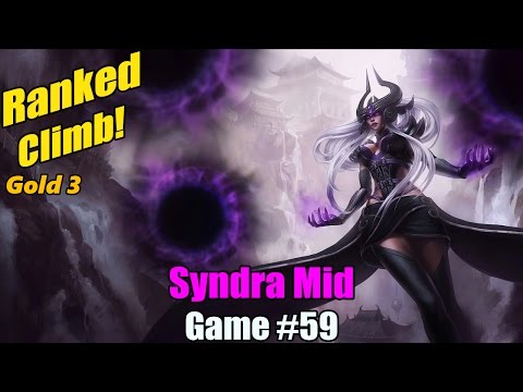 Ranked Climb [#59] Syndra Mid - A bad match up?