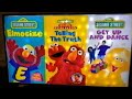 Opening To Sesame Street CinderElmo 2000 VHS