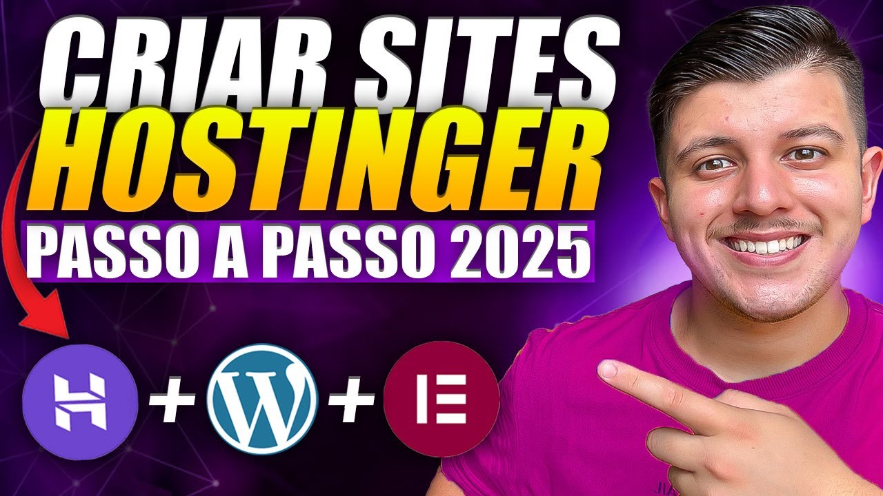 HOSTINGER 2025: Tutorial Passo a Passo  Completo CRIAR SITE (DOMÍNIO + HOSPEDAGEM WORDPRESS)
