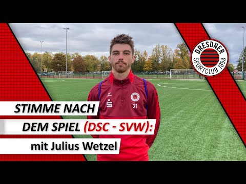 Dresdner SC - SV Wesenitztal 1:3 (28.10.2023) - Stimme nach dem Spiel