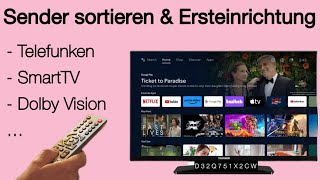 Ersteinrichtung Schritt für Schritt! - Smart TV Telefunken Q751X2CW