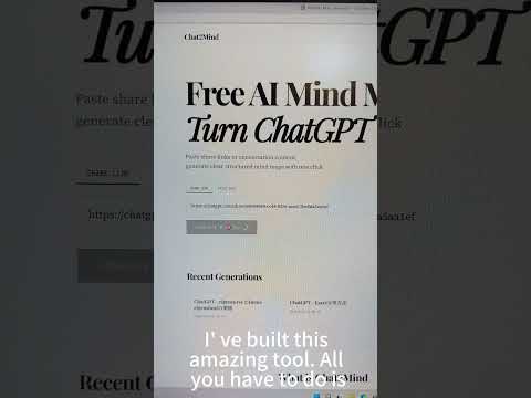 Chat2Mind 소개 영상