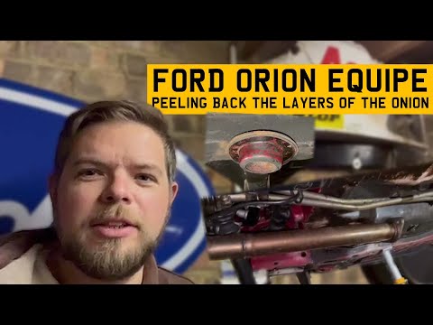 1990 Ford Orion Equipe Project Part 3 - Peeling back the layers of the Onion 🧅
