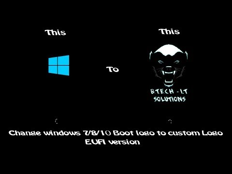 change windows boot logo windows 10 change windows boot logo windows 10