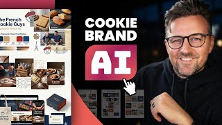 I Rebranded this COOKIE Company in 45 mins with AI (Live Demo)