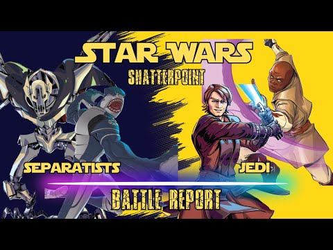 Star Wars Shatterpoint Battle Report Jedi vs Separatists S03E52