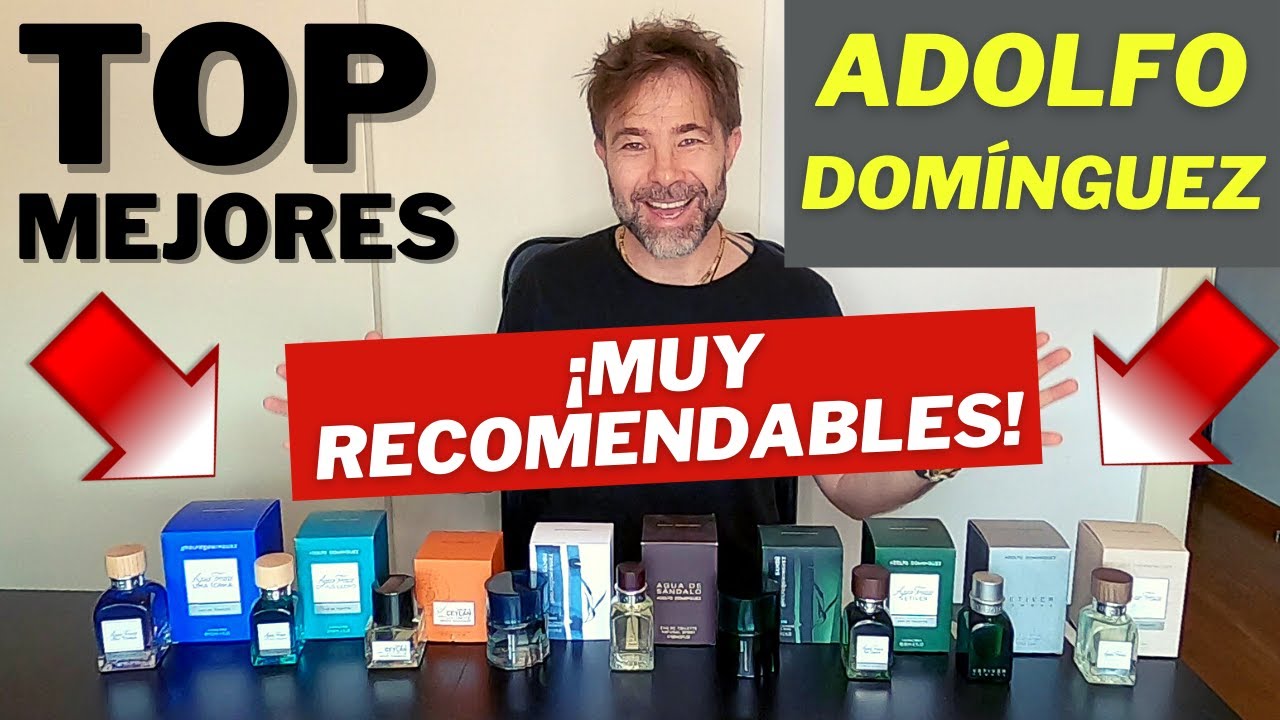 TOP FRAGANCIAS DE ADOLFO DOMINGUEZ | ECONÓMICAS Y BUENAS! 🚨