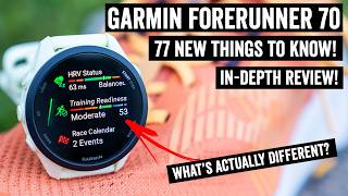 Garmin Forerunner 70 In-Depth Review: 77 New Things To Know!
