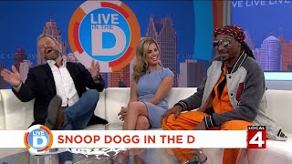 Live in the D: What did Snoop Dogg say to make Jason Carr laugh so hard?