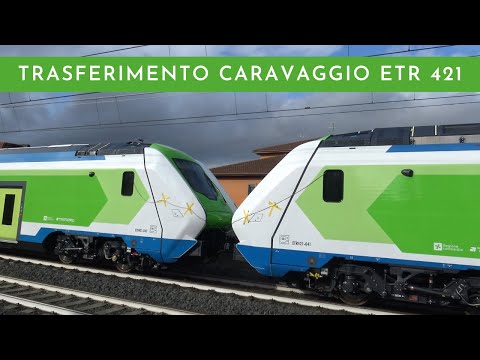 ETR 421 "Caravaggio" Trenord in trasferimento