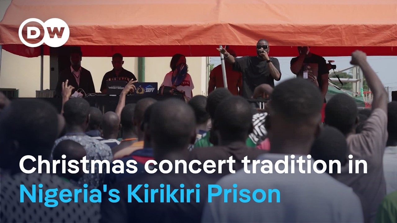 'Detty December' beats spread Christmas spirit in Lagos jail | DW News