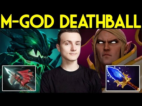 Miracle- [Invoker] & [Outworld Devourer] Easy Deathball 2 Game 7.06 Dota 2
