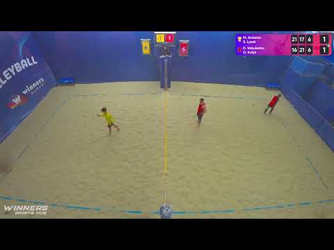 16:20 M. Anhelov / S. Lysak - D. Vakulenko / O. Kulyk 14.04.2023 | Winners Beach Volleyball