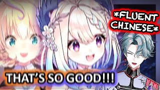 Enna & Millie surprised when Freodore suddenly speaks fluent Chinese out of nowhere: