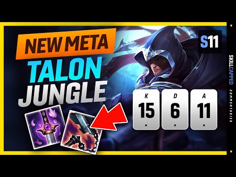 NEW META Talon Jungle - Challenger Shows You How To Carry Low Elo w/ Talon In Season 11