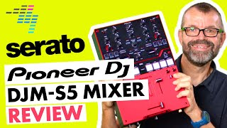 Video thumbnail for Pioneer DJ DJM-S5 Scratch Mixer Review - Best Budget Choice For Serato? by Digital DJ Tips