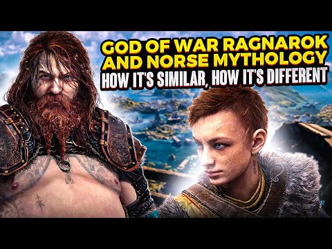 God of War Ragnarok vs. Norse Mythology - How It's Similar, How It's Different