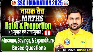 Ratio & Proportion for SSC CGL, CHSL, CPO, MTS 2025 | SSC Maths By Rahul Teotia Sir