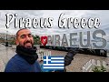 Piraeus Greece, the beautiful unseen, unknown part, walking tour 4k commentary
