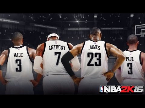 NBA 2K16 MyGm - What if Lebron James Cp3 D wade and Carmelo Anthony All played on The same Team