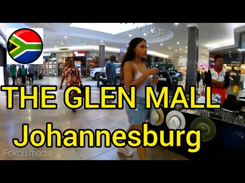 the Glen mall busy and beautiful place in Johannesburg
