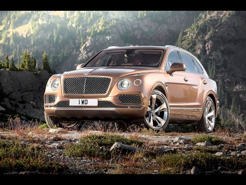 2015 Bentley Bentayga revealed - manufacturer video