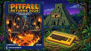 Pitfall Returns - New Commodore 64 Game 2026