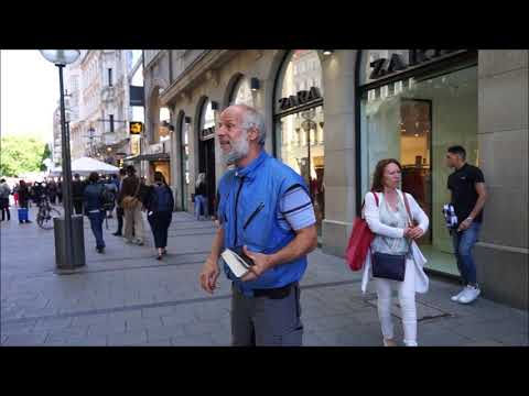 22  Juni 2018.  Uwe predigt:  Jesus gibt den Dürstenden lebendiges Wasser, kein Salzwasser