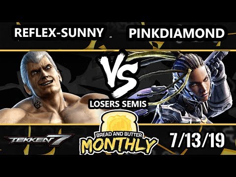 BnB 14 Tekken 7 - PinkDiamond (Master Raven) Vs. Reflex-Sunny (Bryan) - T7 Losers Semis