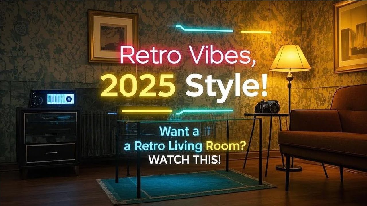 Retro Living Room Decor 2025: Vintage Charm Meets Modern Style