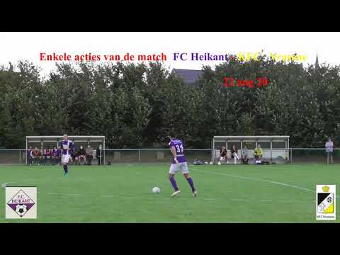 Extraits du match FC Heikant- KFC Vrasene     22 aug 20