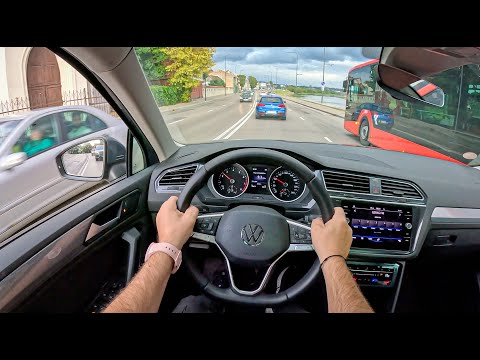 2023 Volkswagen Tiguan II [1.5 TSI 150HP] |0-100| POV Test Drive #1817 Joe Black