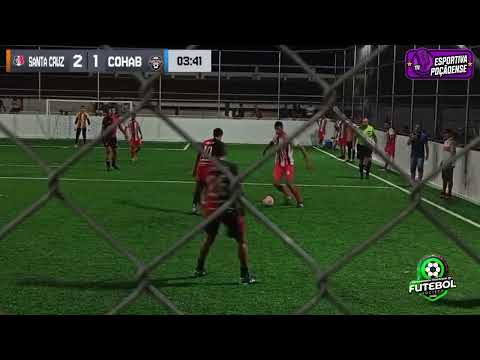 SANTA CRUZ 3 X 1 COHAB - FINAL DO CAMPEONATO MUNICIPAL DE FUTEBOL SOCIETY - SÃO JOÃO DO TIGRE PB.