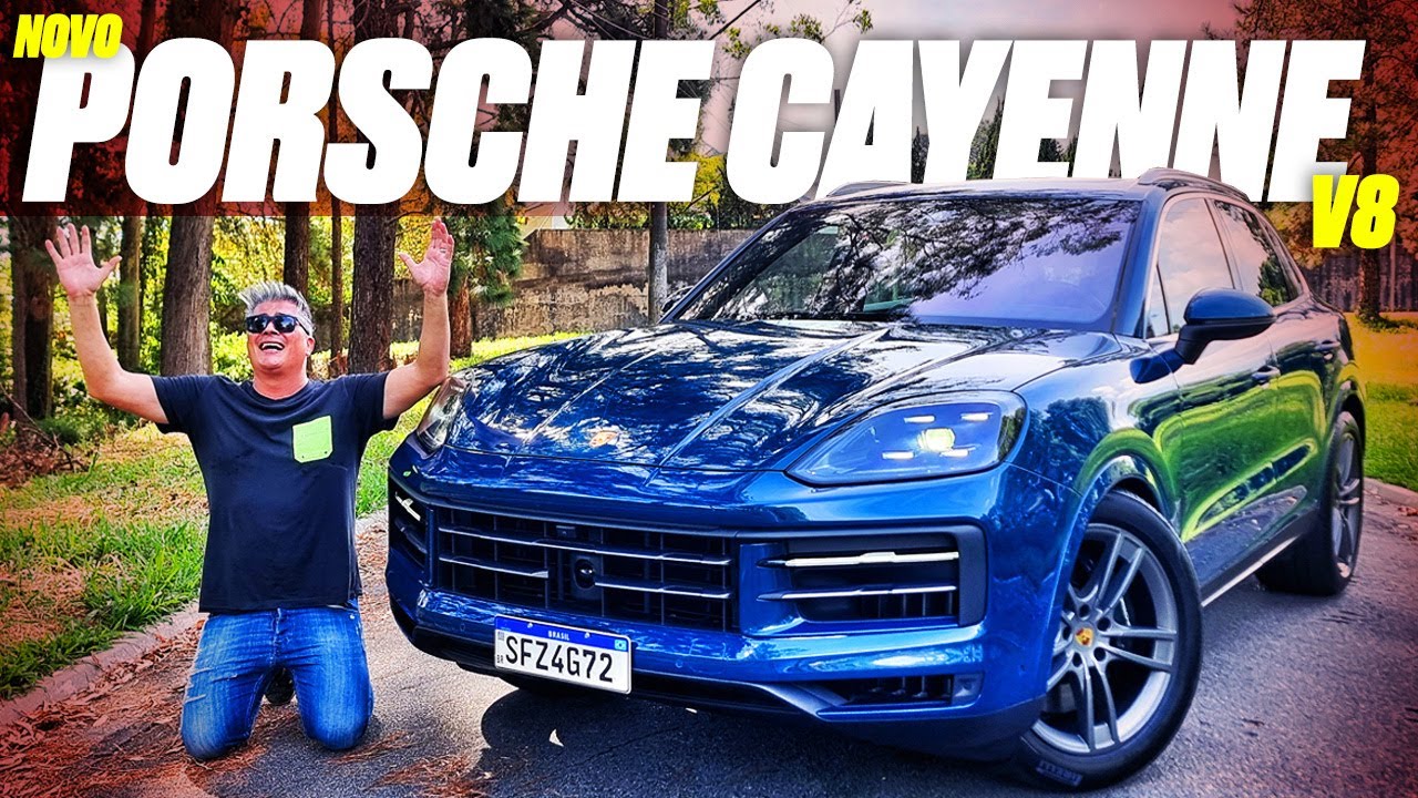 Porsche Cayenne S 2024 - SORRY, GRETA! O V8 VOLTOU! ESTÁ MAIS BARATO? ANDA MAIS? BEBE MUITO? E DAÍ?